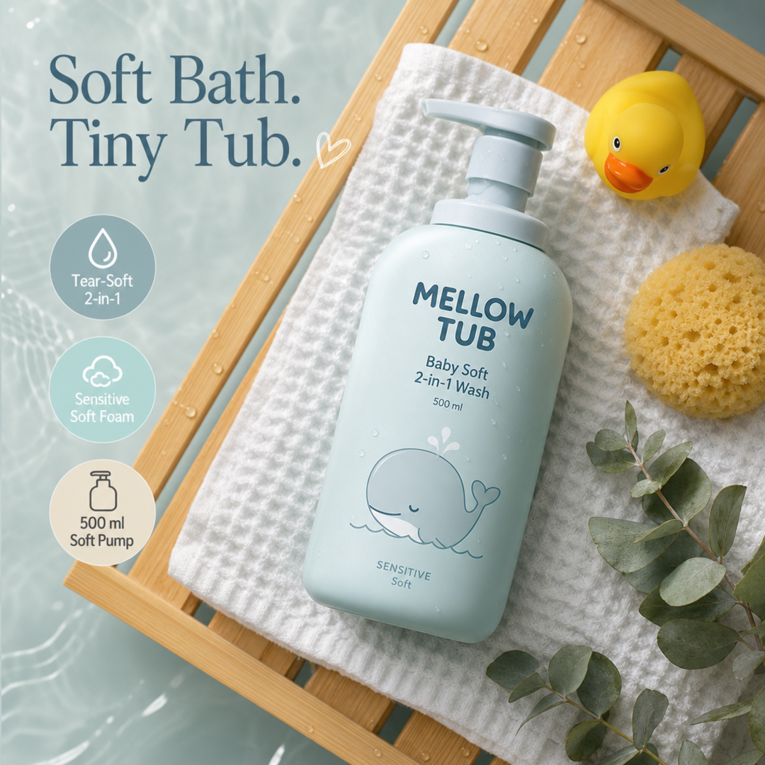 Mellow Tub Soft 2-in-1 Wash