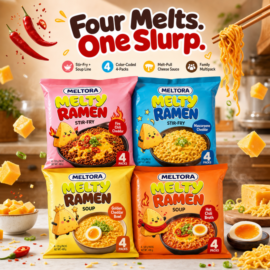Meltora Melty Ramen Multipack Quartet
