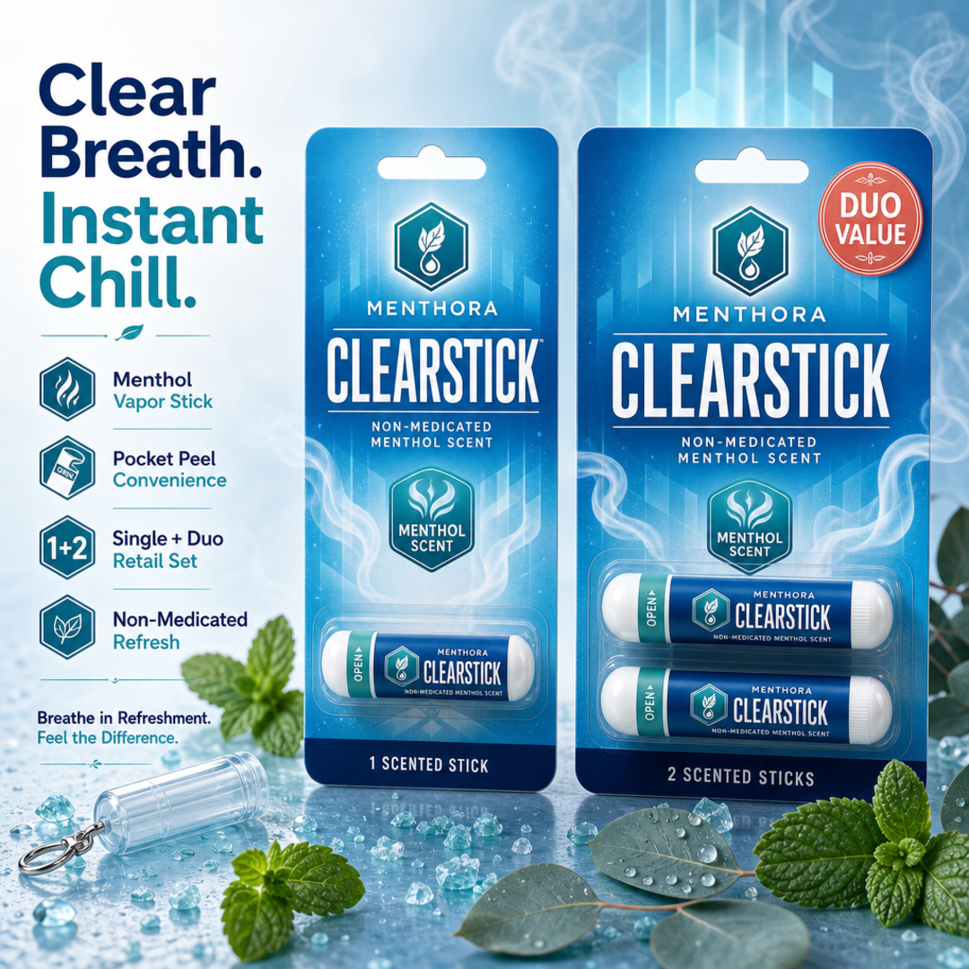 Menthora Clearstick Menthol Blister Duo