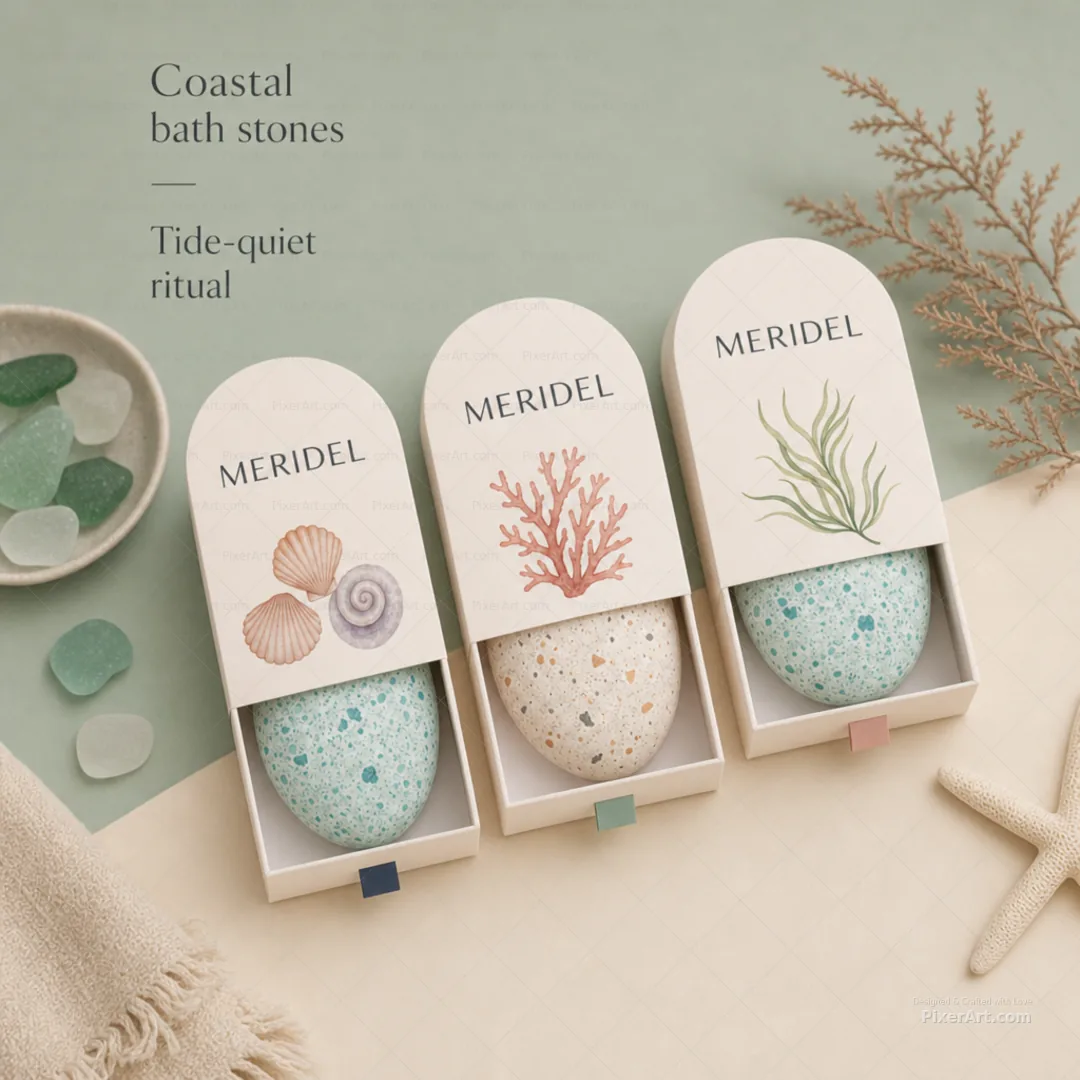 Meridel Coastal Bath Stones