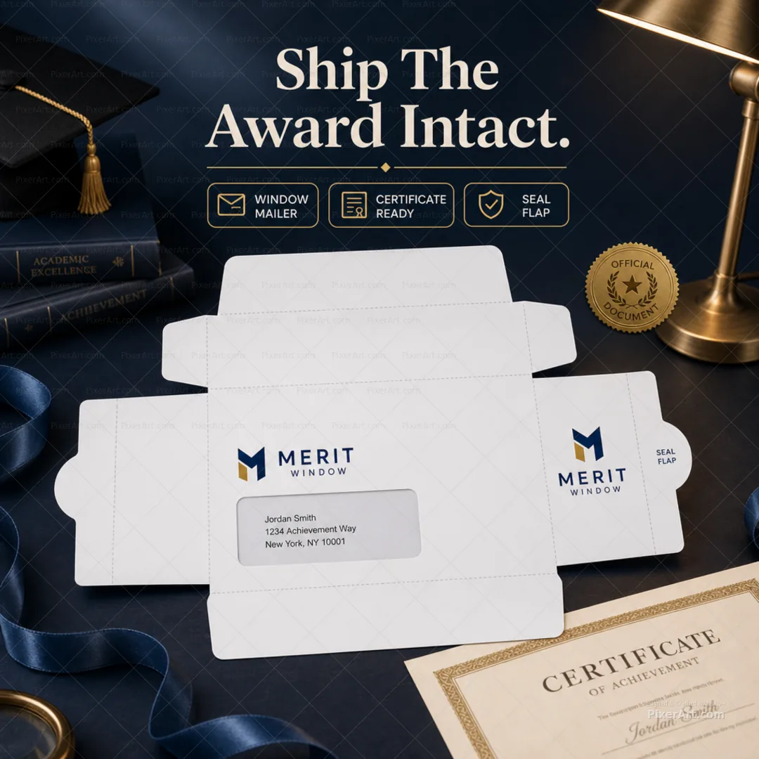 Merit Window Certificate Mailer