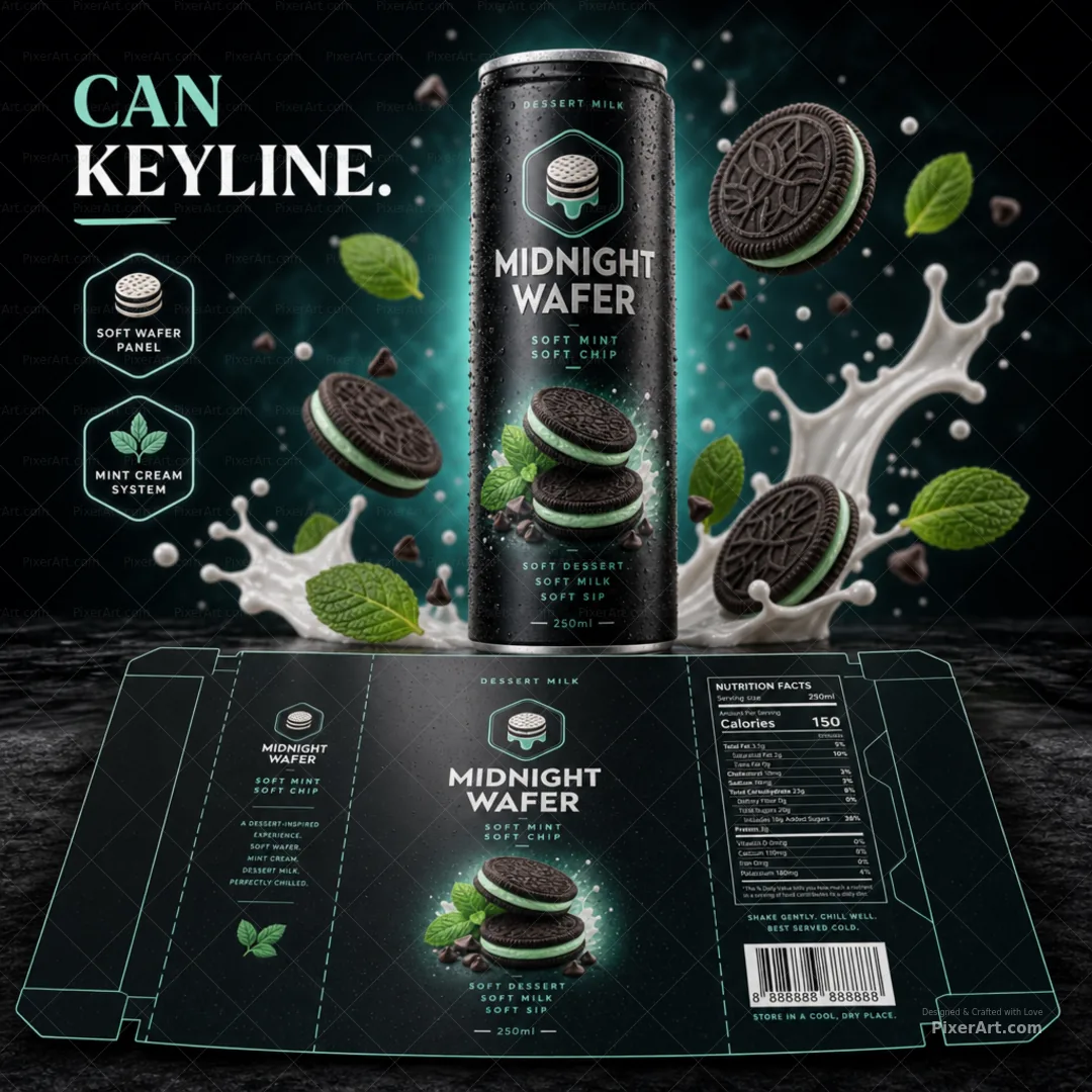 Midnight Wafer Soft Mint Can