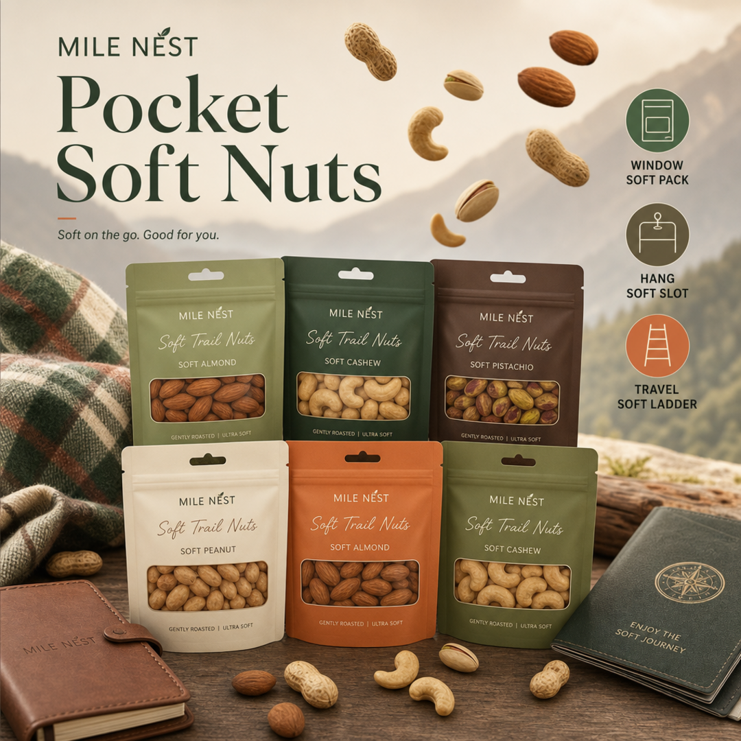 Mile Nest Travel Nut Pouches