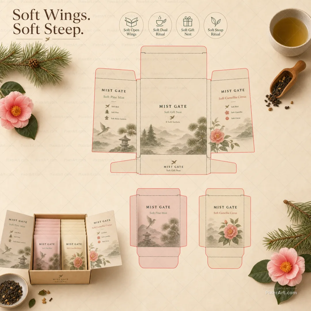 Mist Gate Soft Wing Gift Tea
