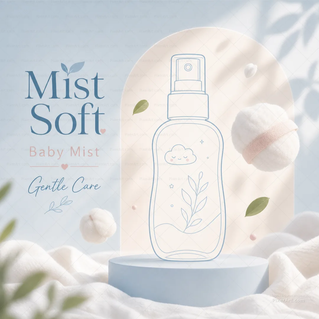 Mist Soft Baby Mist Poster