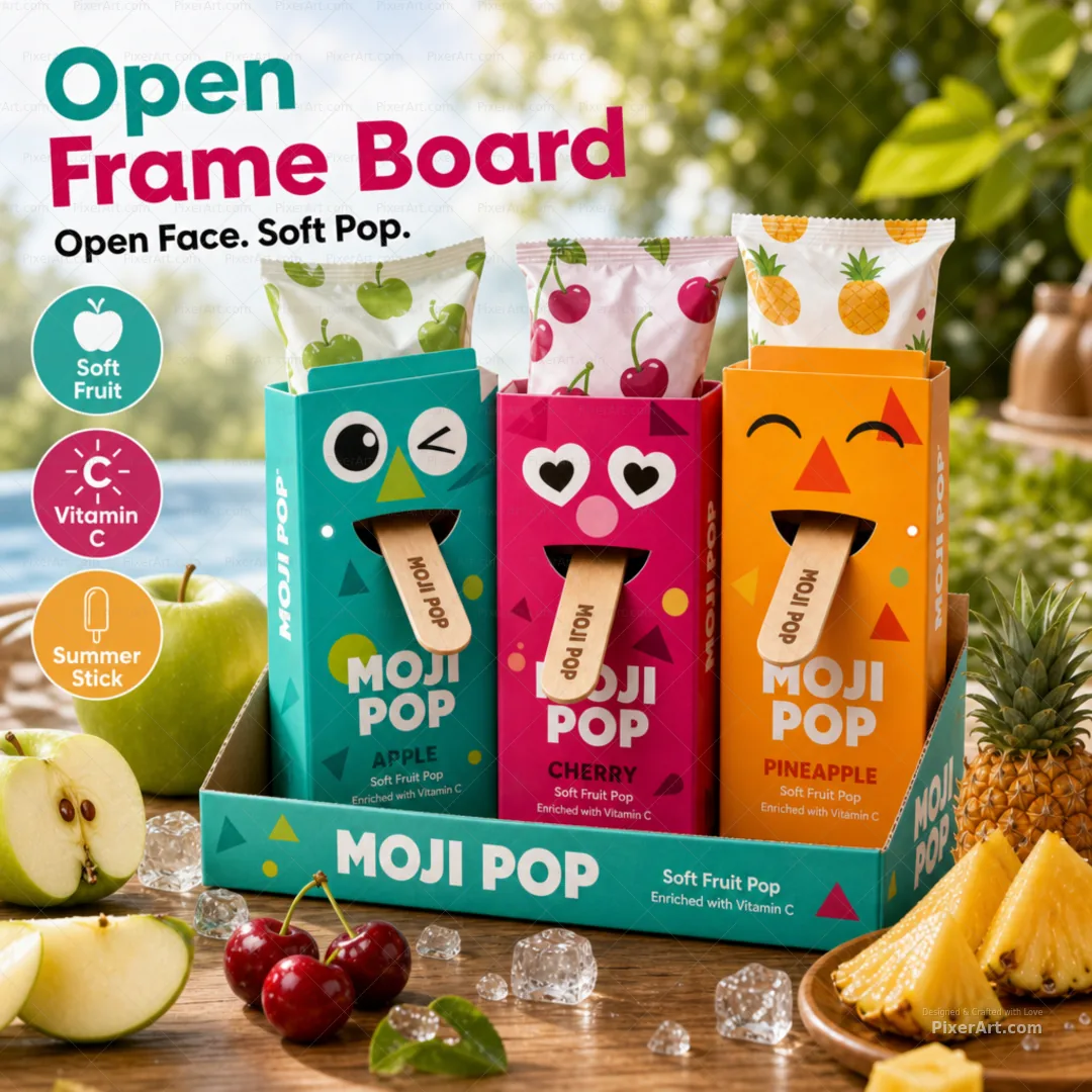 Open frame mockup