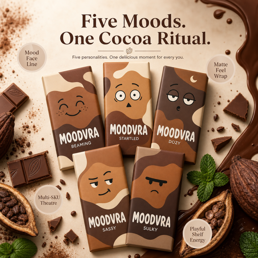 Moodvra Mood-Face Chocolate Quintet