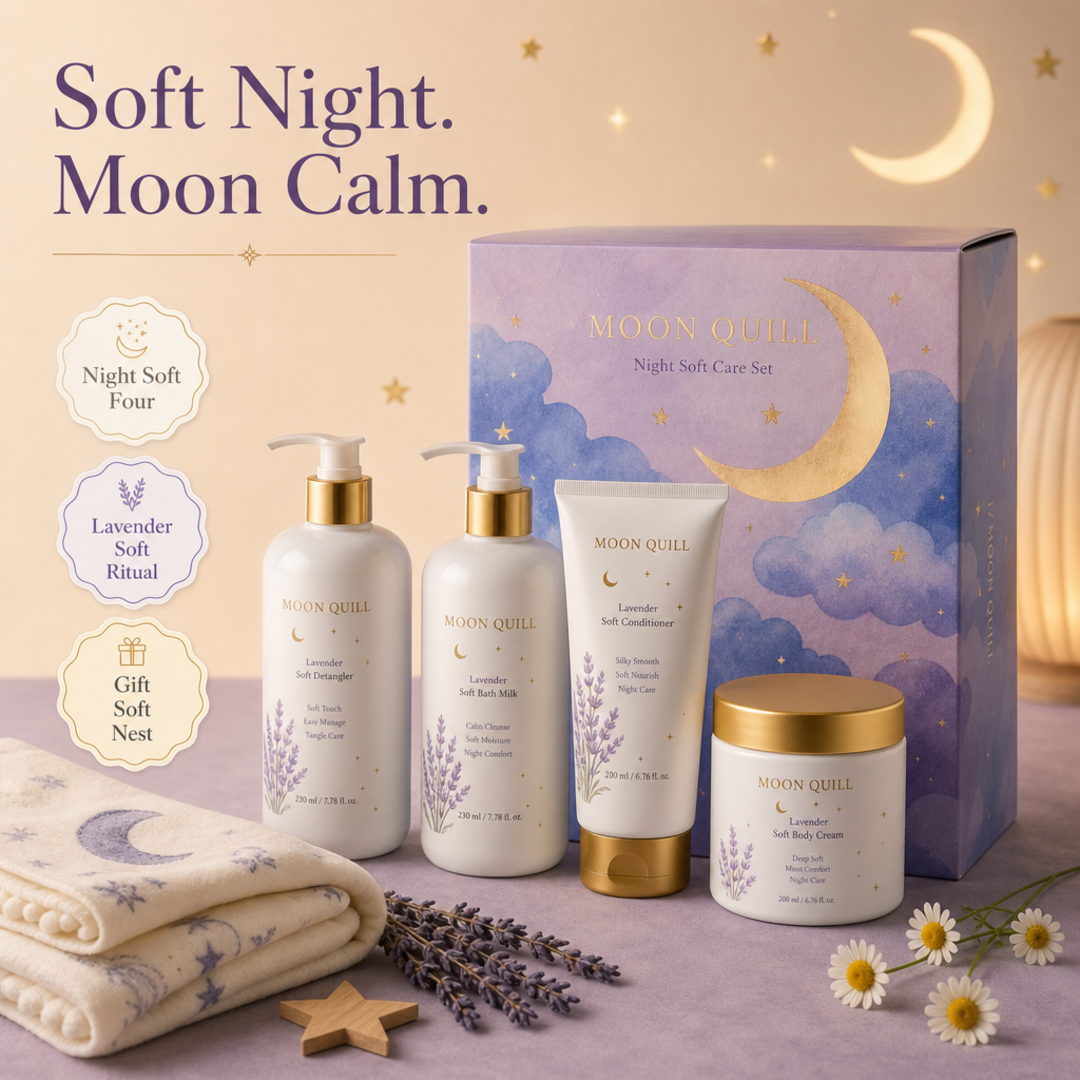 Moon Quill Night Soft Care Set