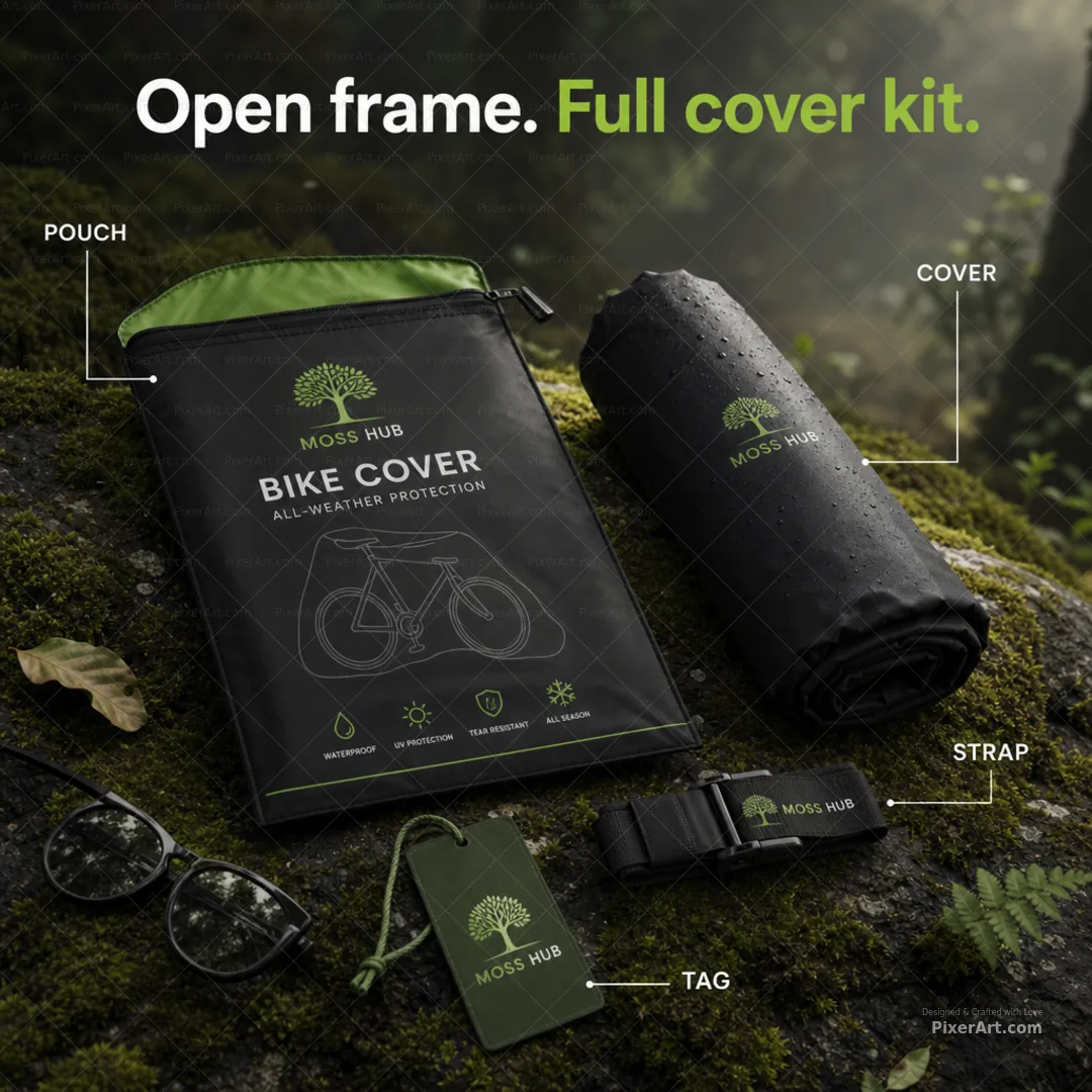 Open frame mockup