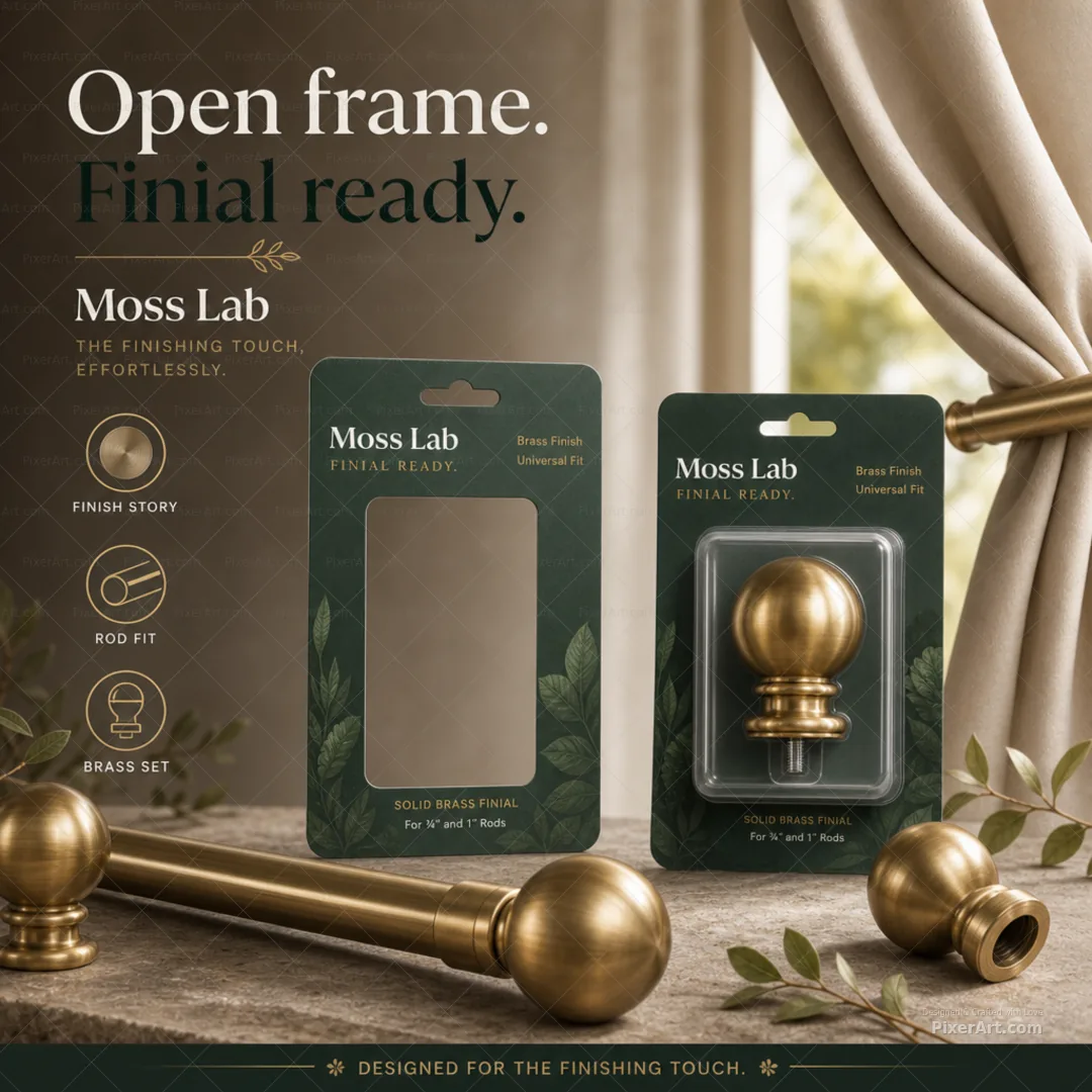Open frame mockup