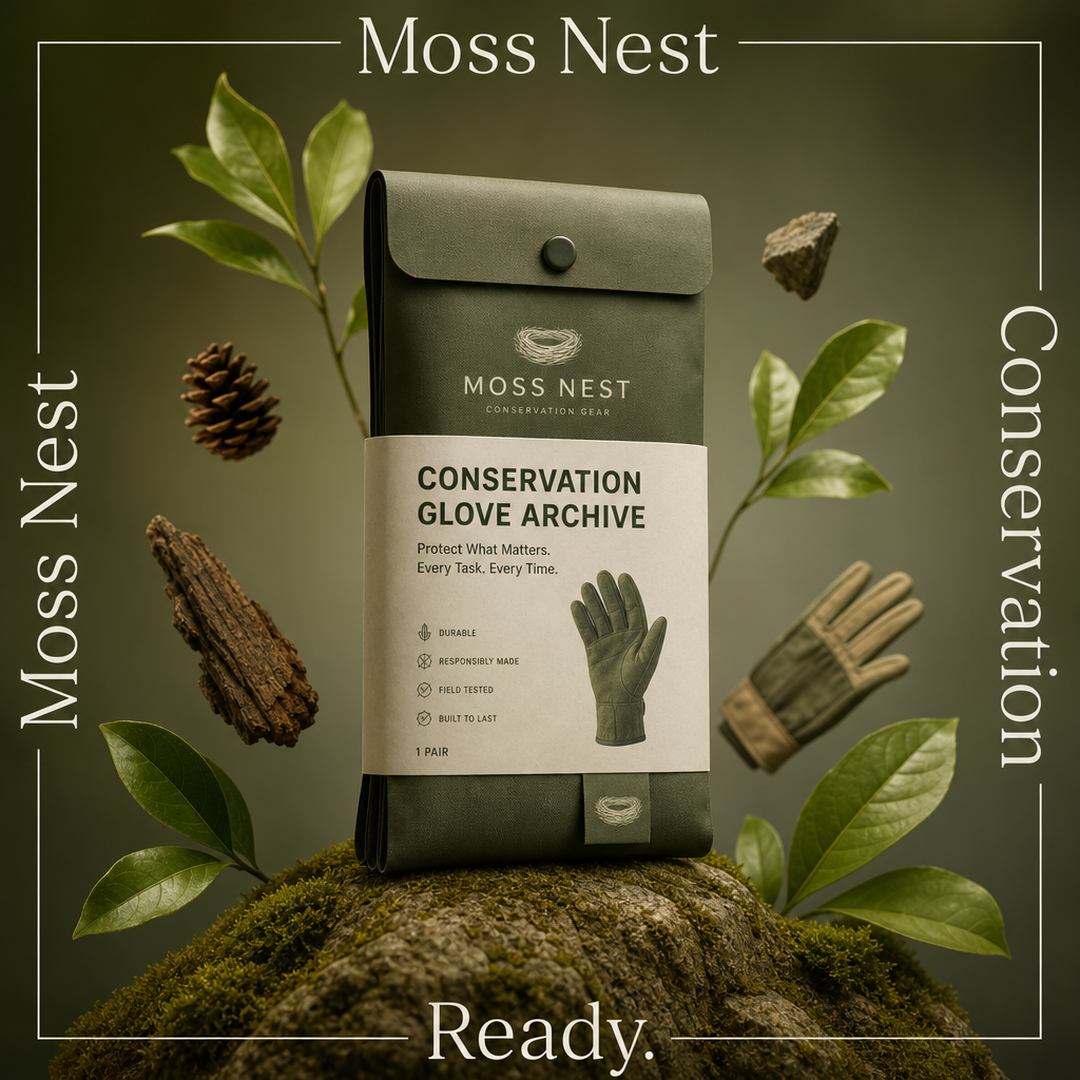 Moss Nest Conservation Glove / Archive Sleeve Pack