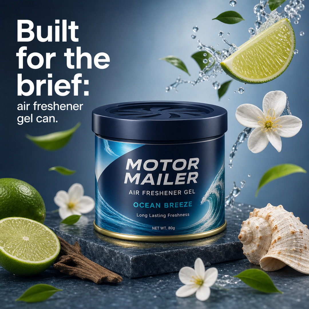 Motor Mailer Air freshener gel can