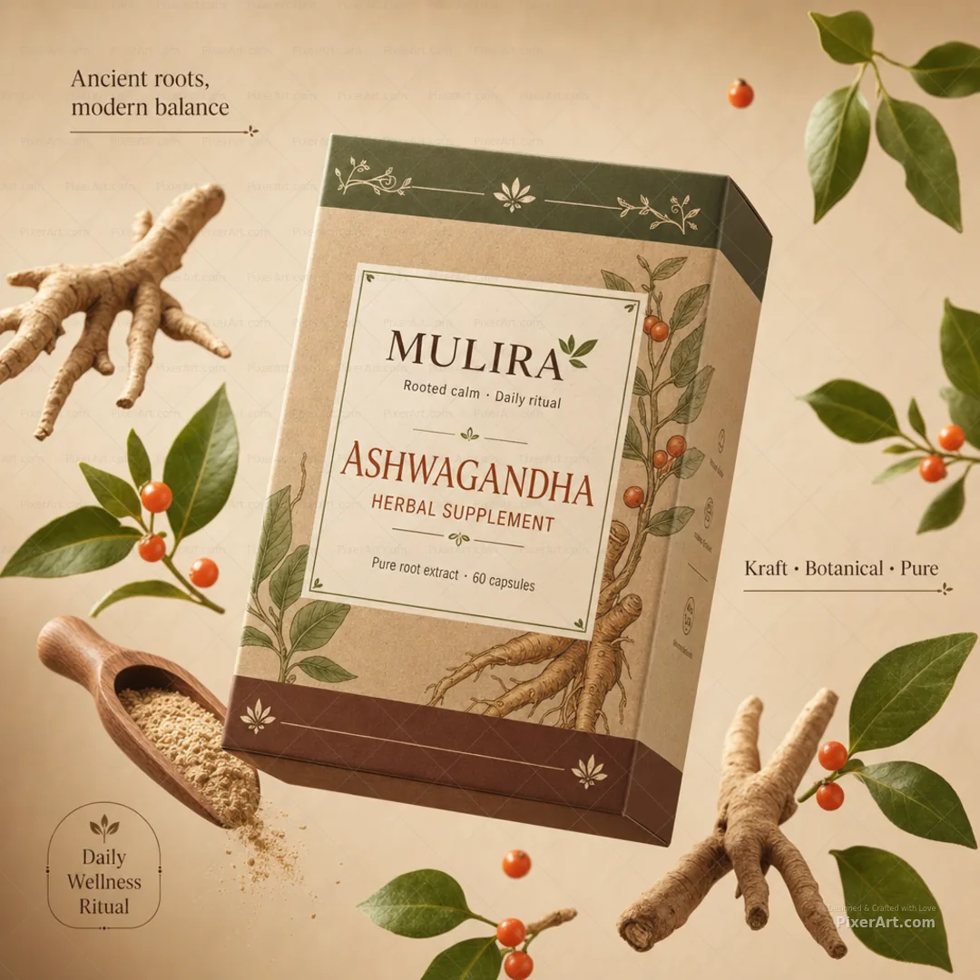 Mulira Ashwagandha Herbal Carton
