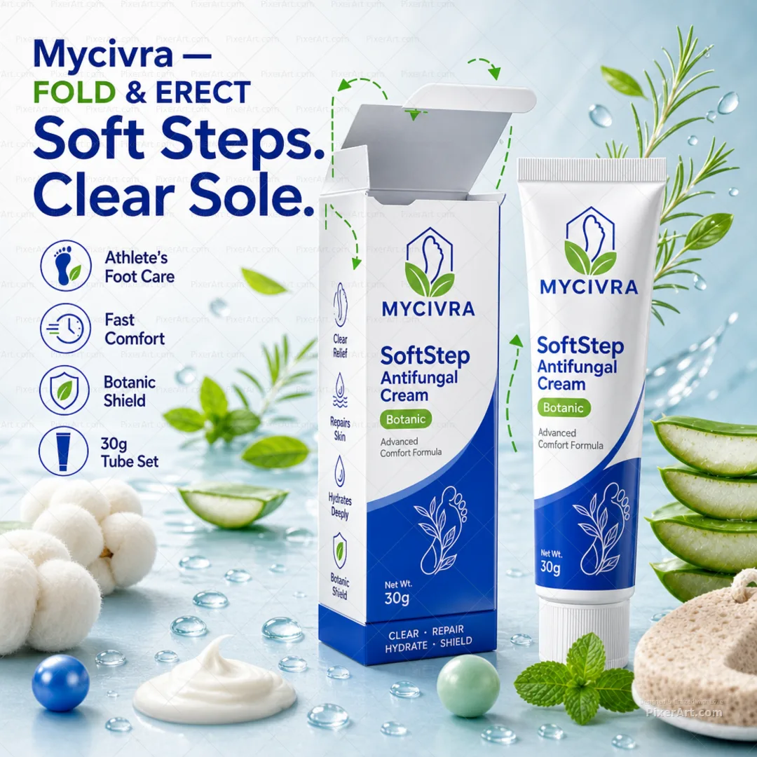 Mycivra SoftStep Antifungal Cream