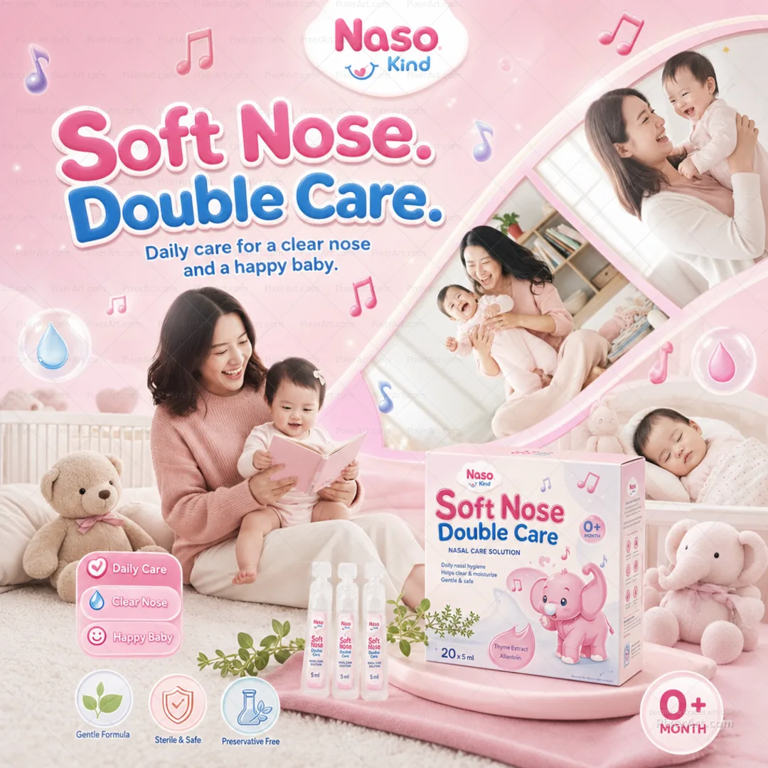 Naso Kind Baby Care Poster