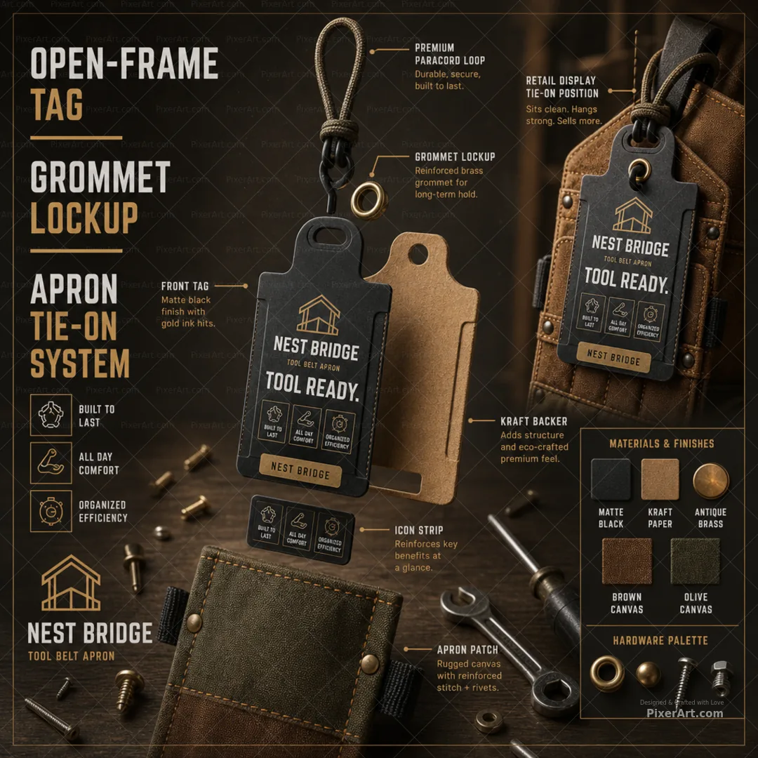 Open frame mockup