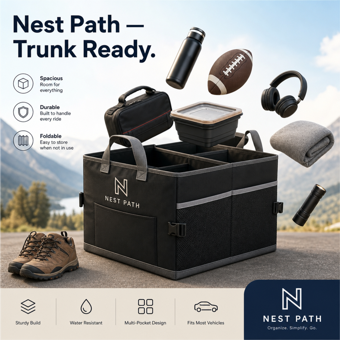 Nest Path Trunk Organizer Folding Carton