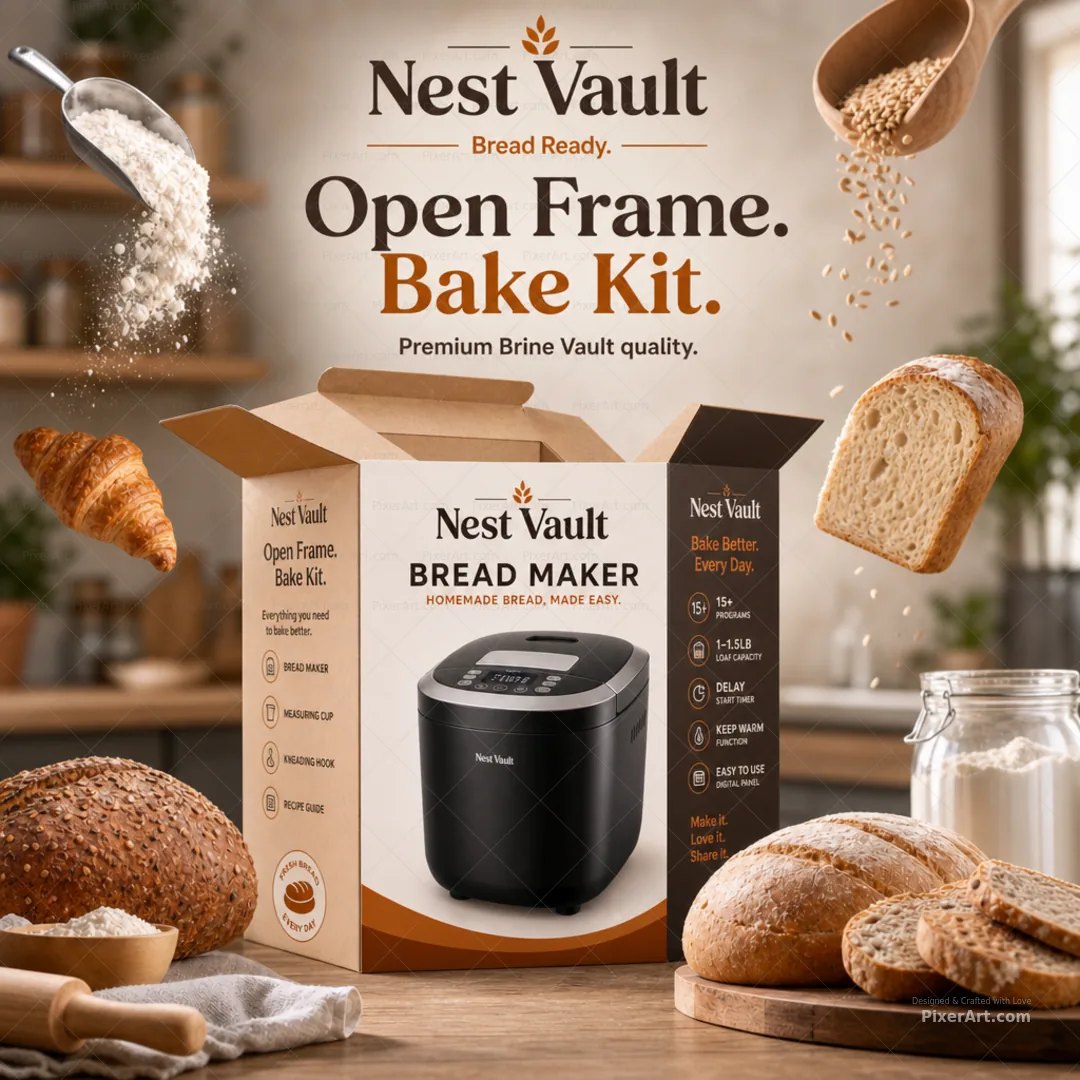 Open frame mockup