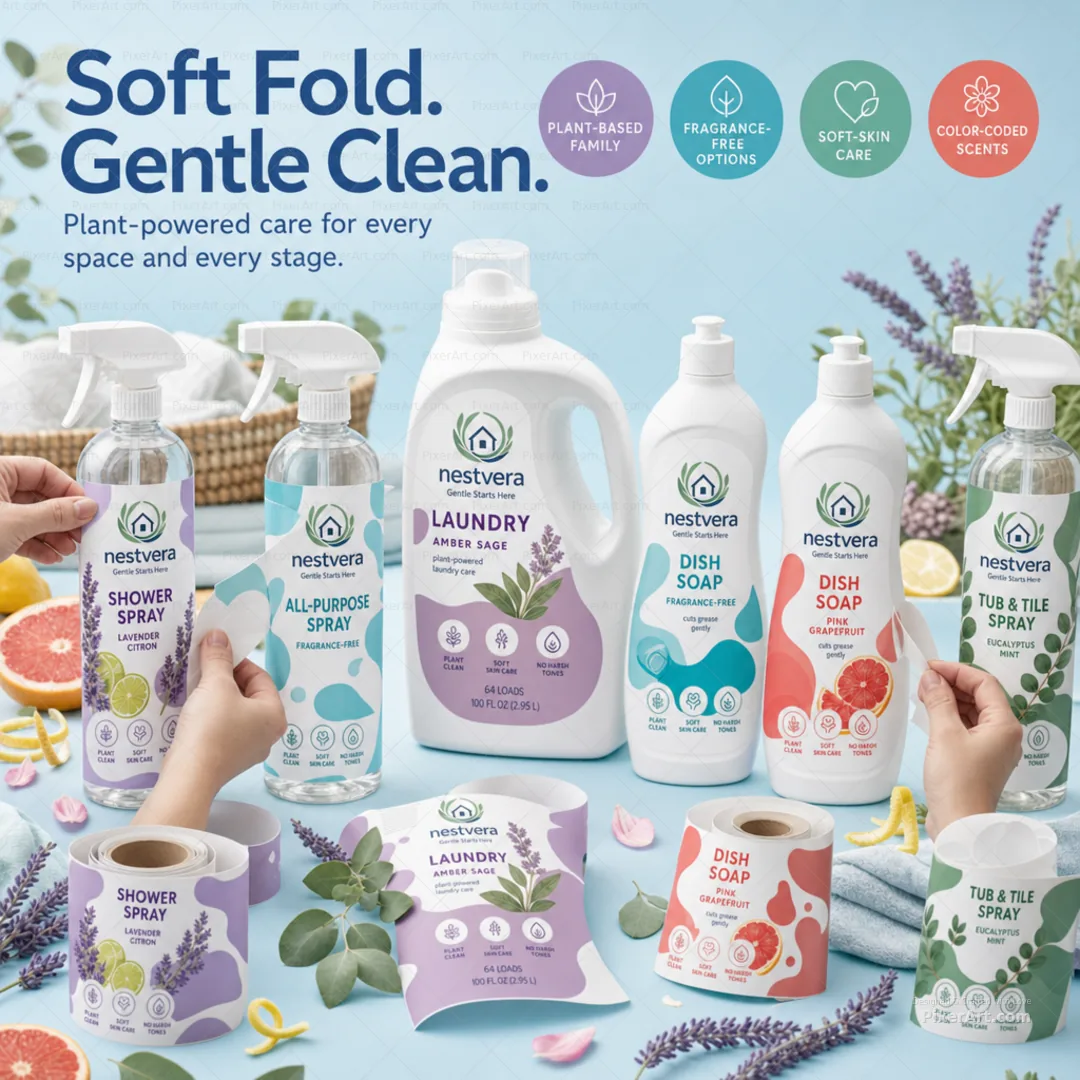 Nestvera Gentle Plant Clean Family