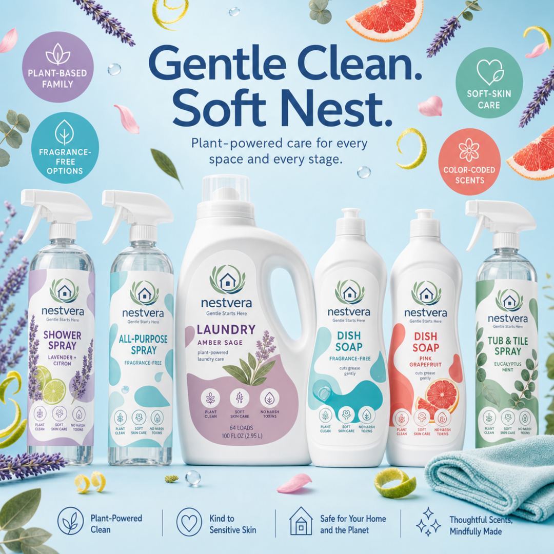 Nestvera Gentle Plant Clean Family
