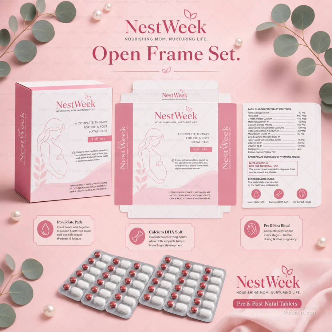 Open frame mockup