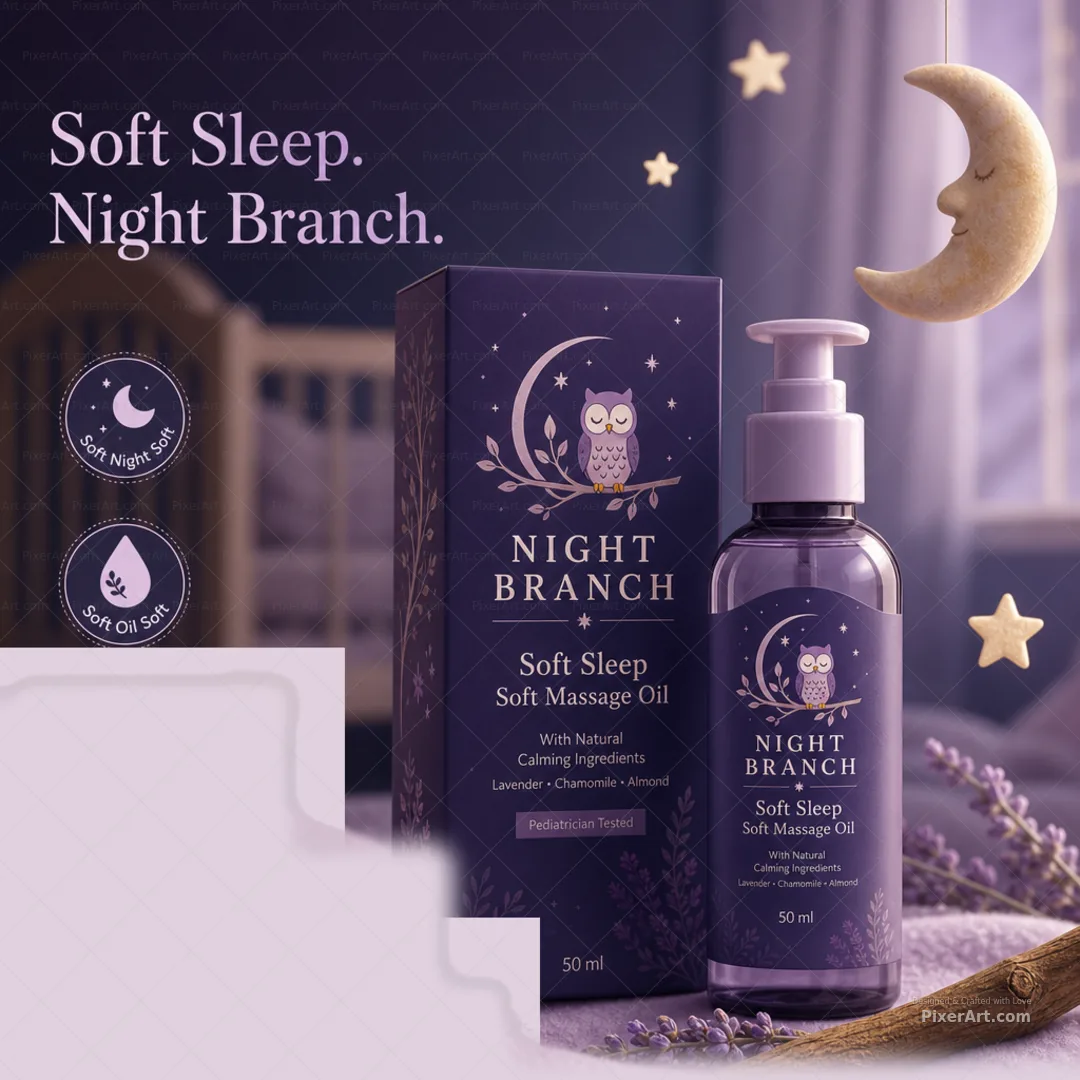 Night Branch Soft Sleep Soft Massage Oil