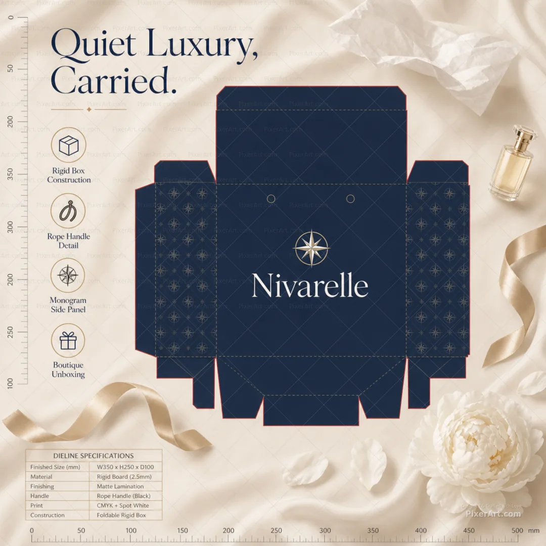 Nivarelle Luxury Shopping Bag