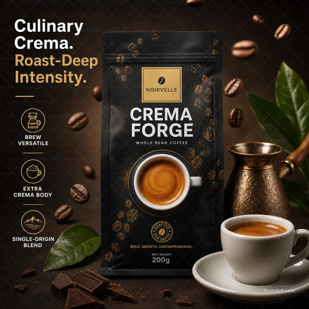 Noirvelle Crema Forge Whole Bean