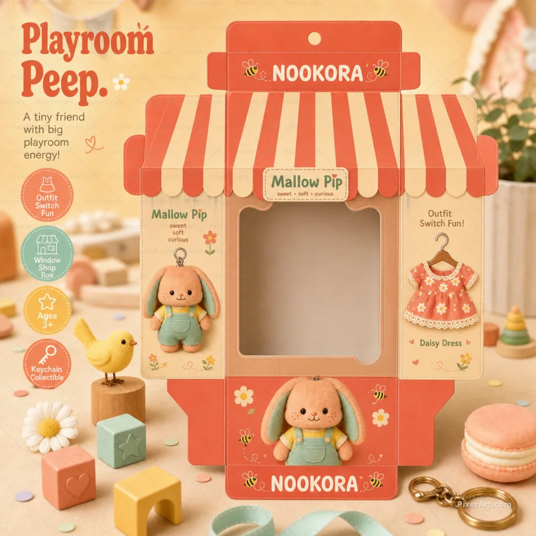 Nookora Mallow Pip Awning Diorama