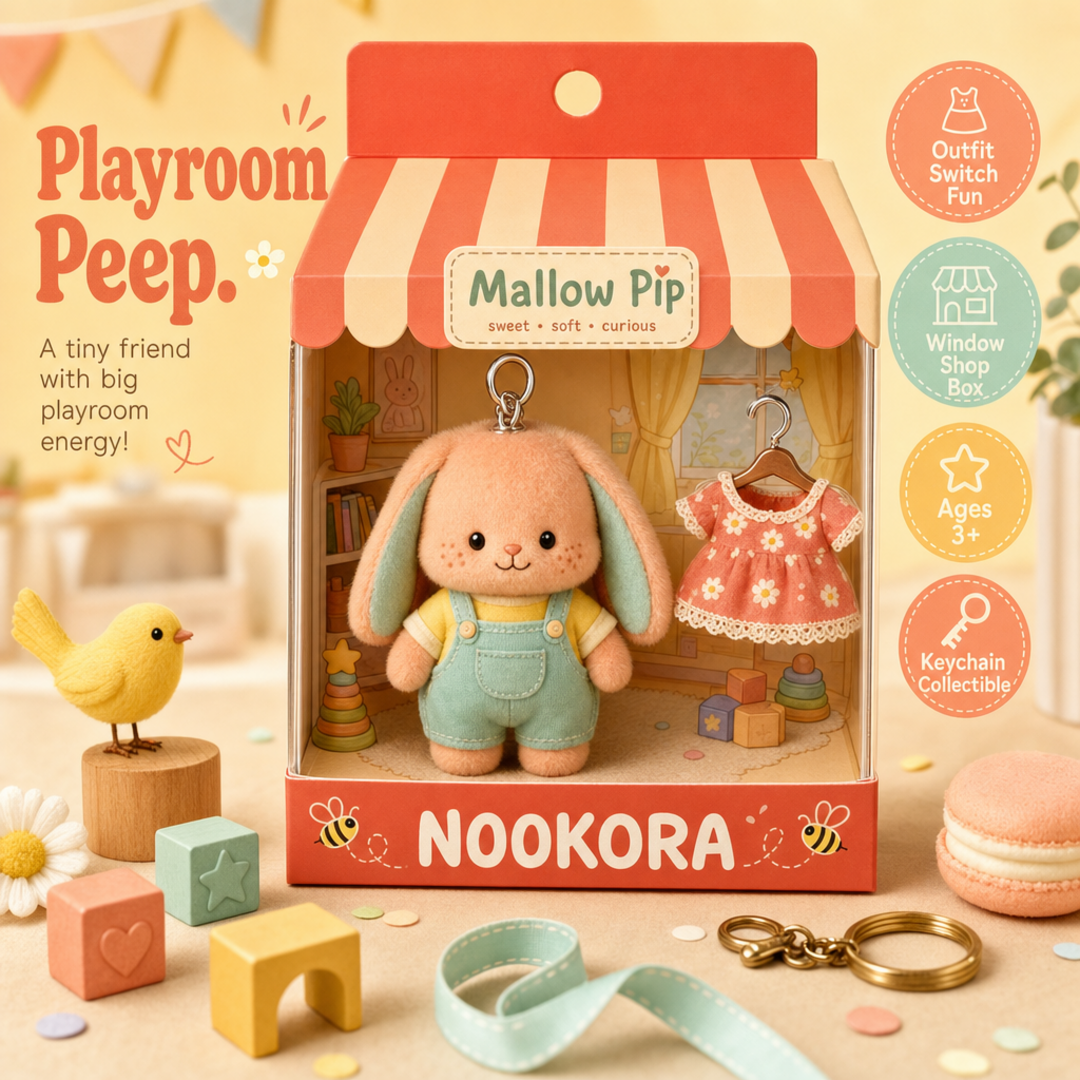 Nookora Mallow Pip Awning Diorama