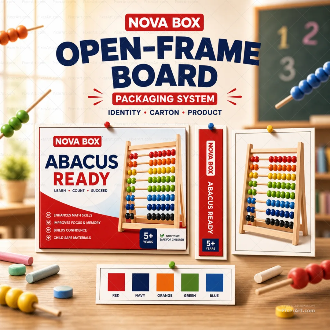 Open frame mockup