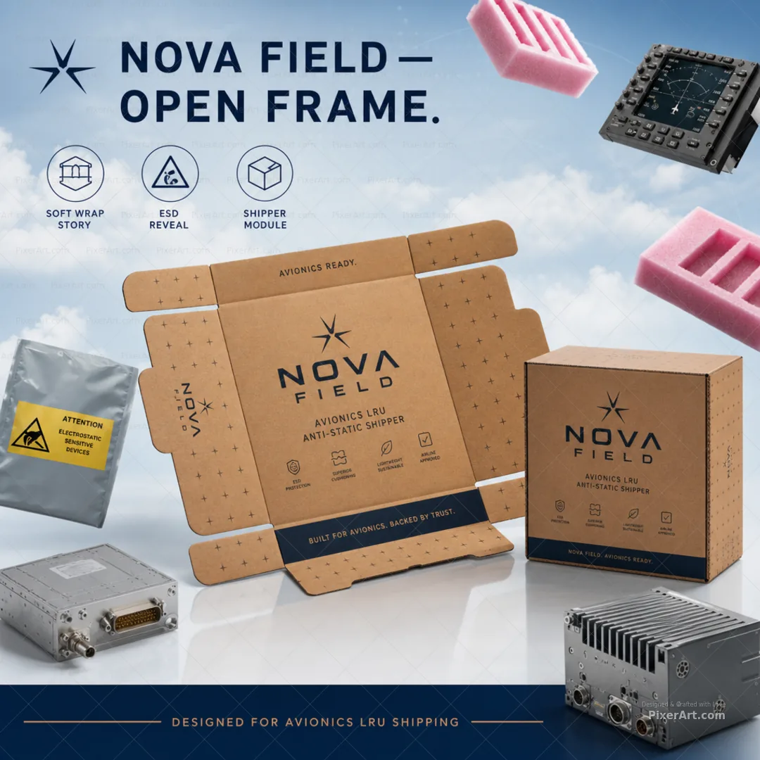 Open frame mockup