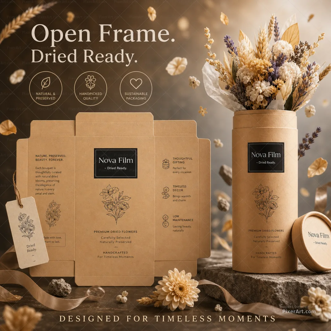 Open frame mockup
