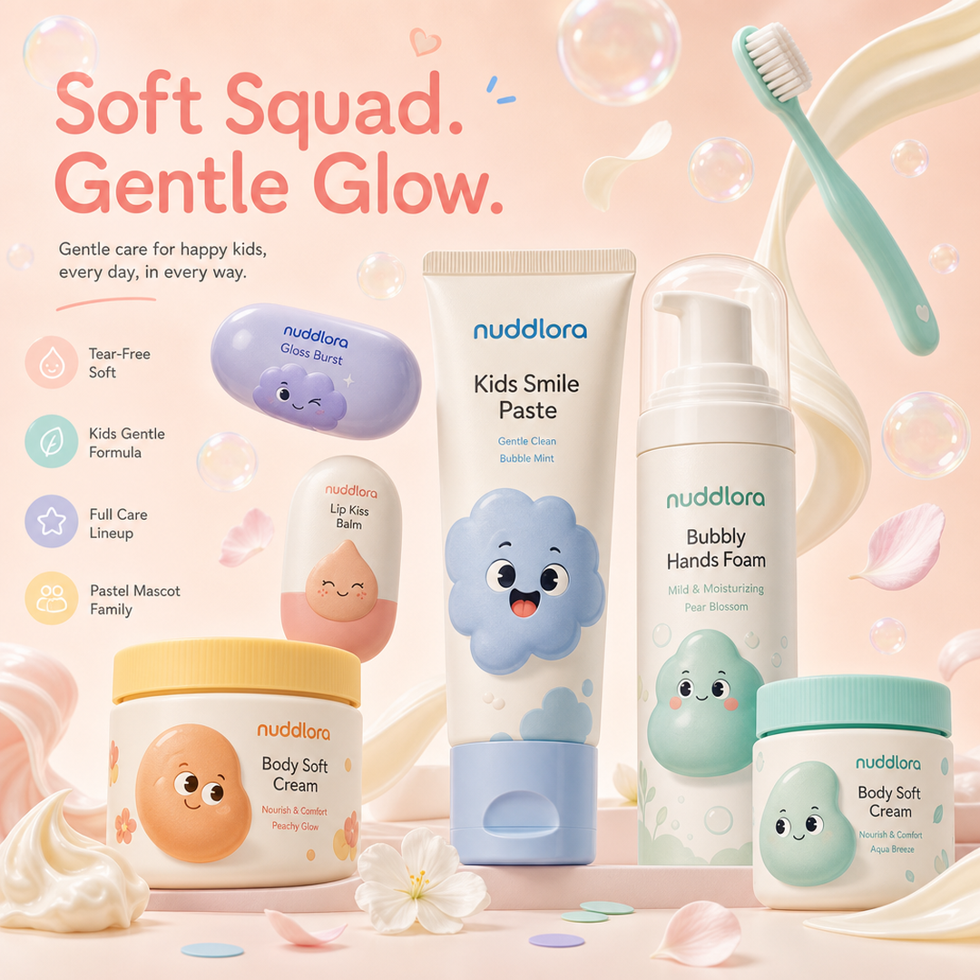 Nuddlora Soft Squad Care Lineup