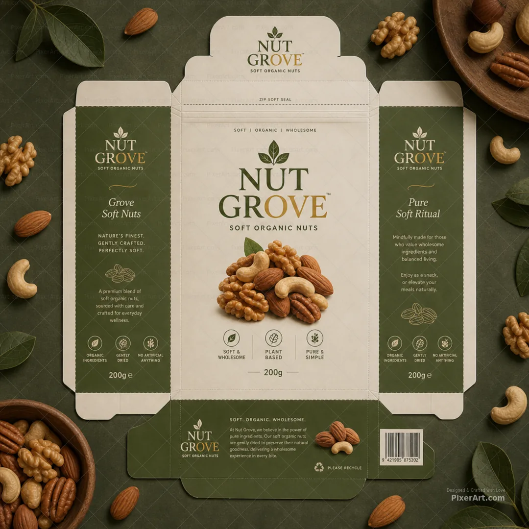 Nut Grove Soft Organic Nuts