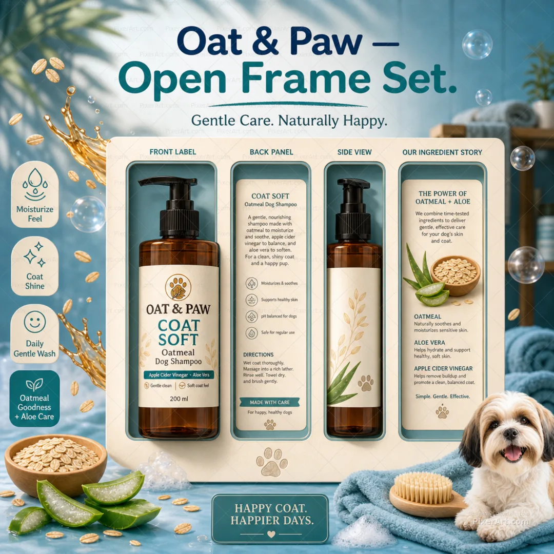 Open frame mockup