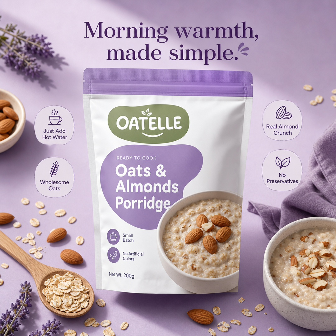 Oatelle Oats & Almonds Porridge