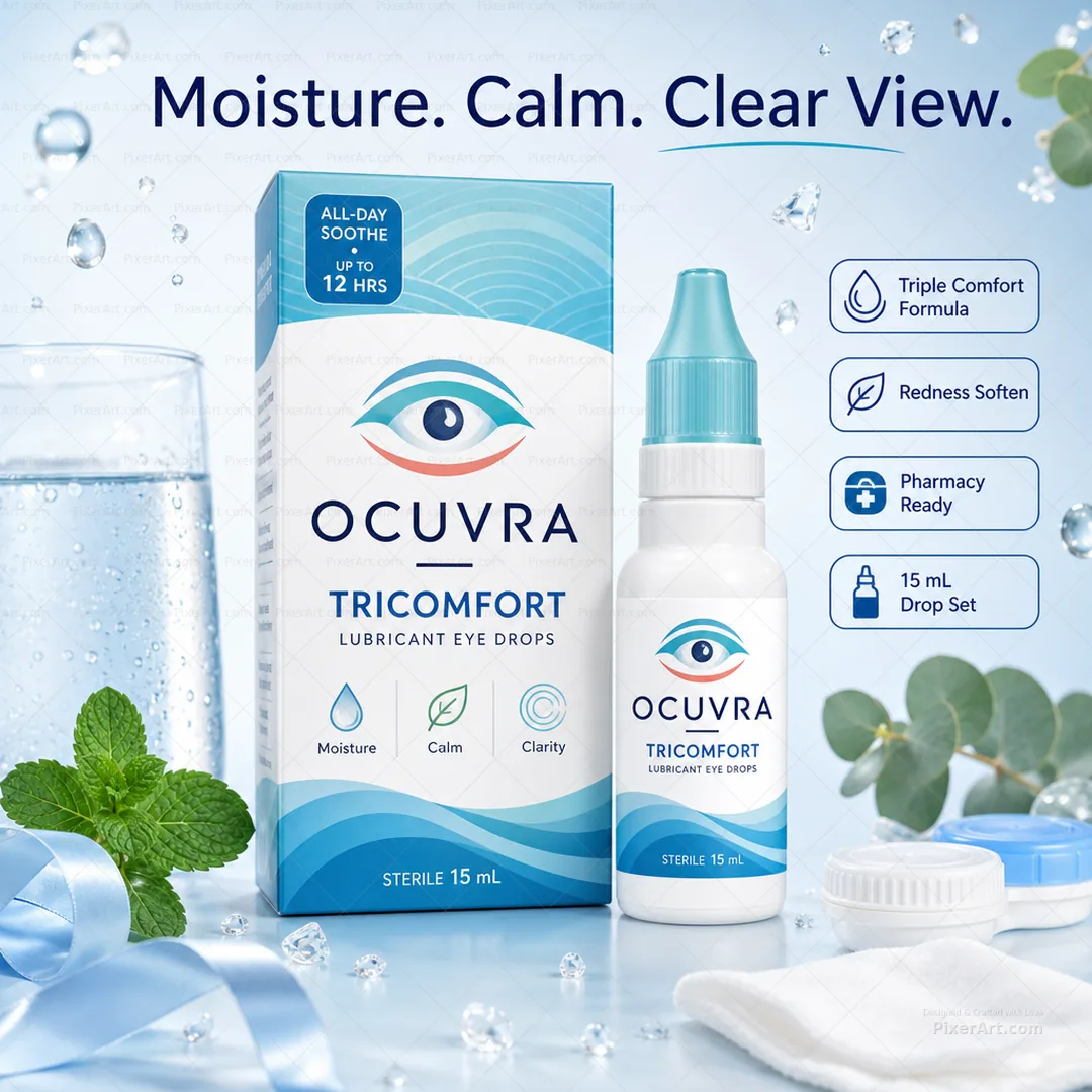 Ocuvra TriComfort Eye Drops