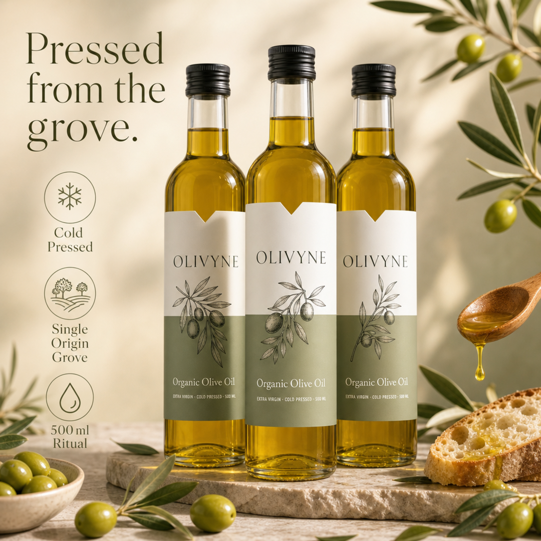 Olivyne Organic Extra Virgin Olive Oil