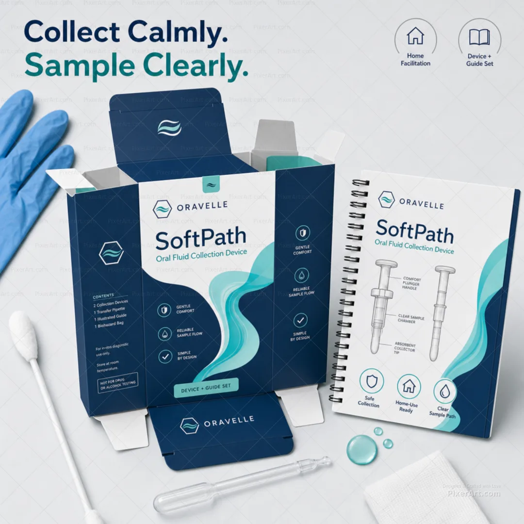 Oravelle SoftPath Oral Collect Set