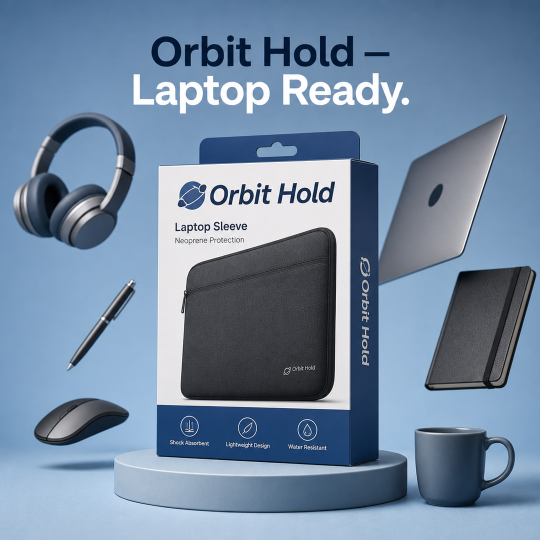 Orbit Hold Laptop Sleeve Neoprene Retail Carton