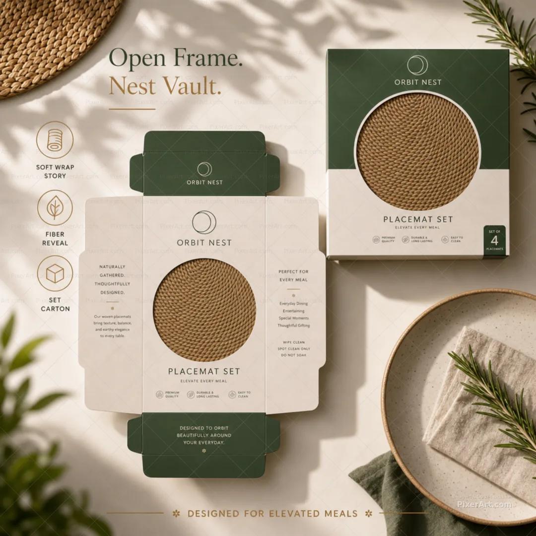 Open frame mockup