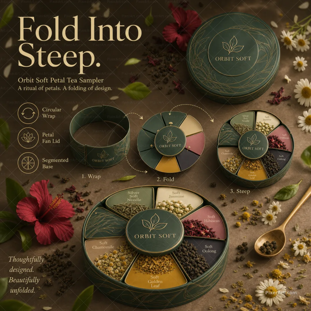 Orbit Soft Soft Petal Tea Sampler