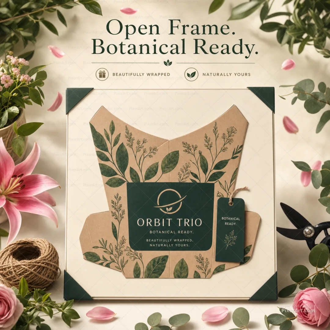 Open frame mockup