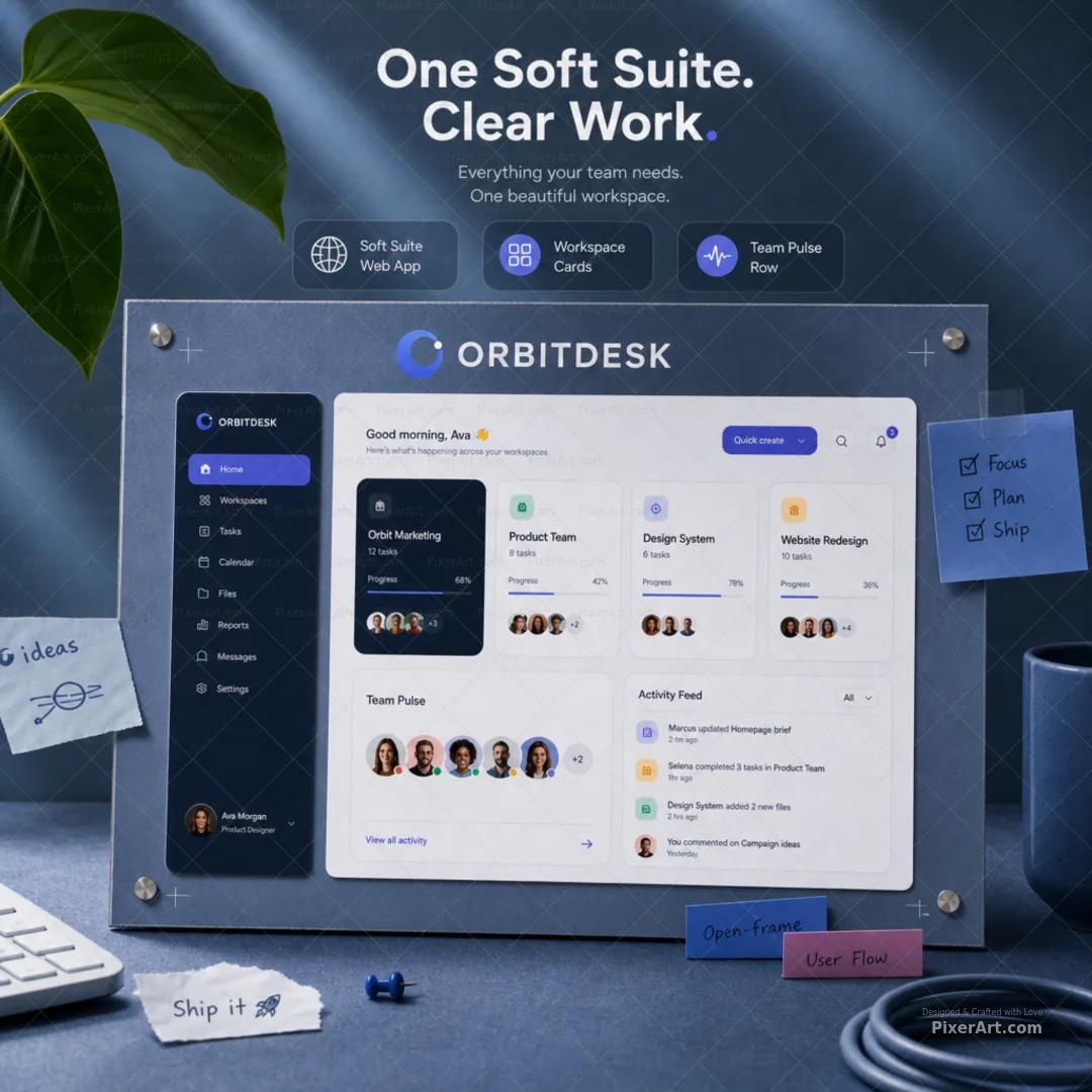 OrbitDesk Soft Suite Web App