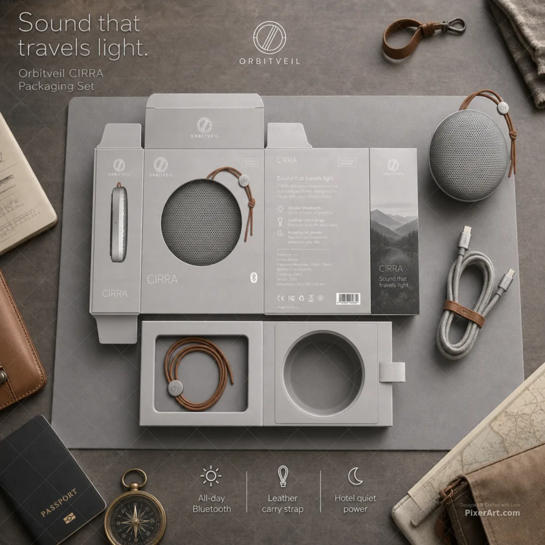 Orbitveil Cirra Portable Speaker