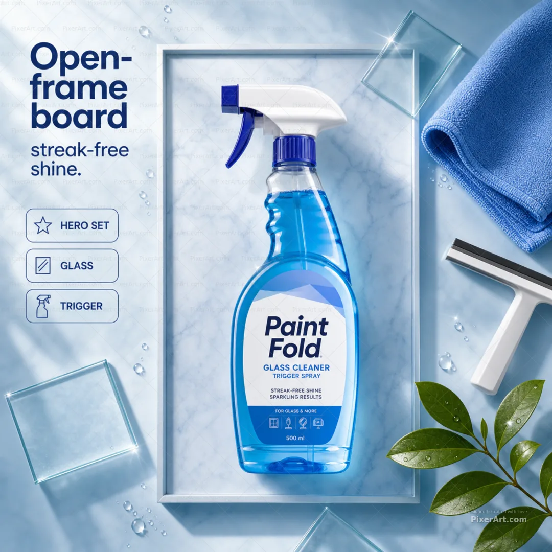 Open frame mockup