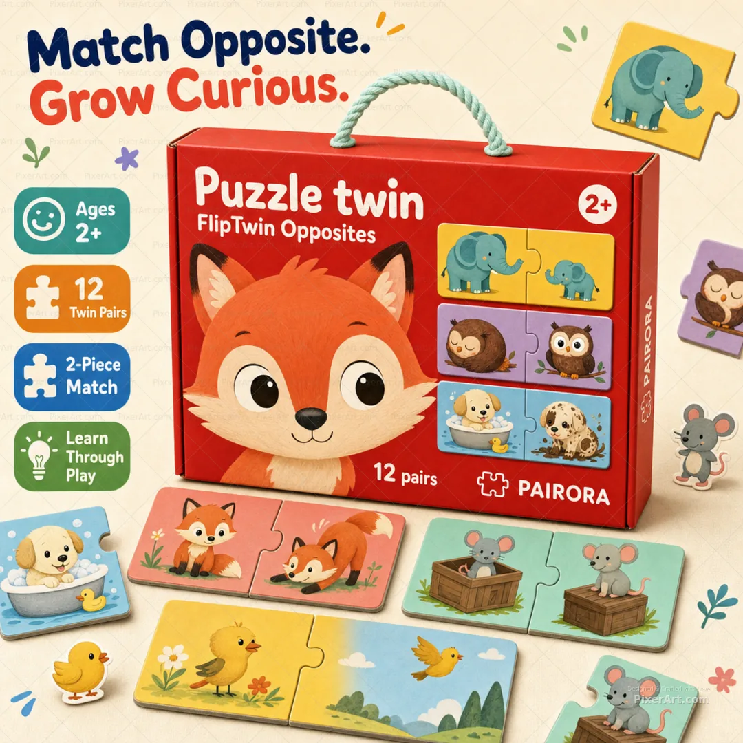 Pairora FlipTwin Opposites