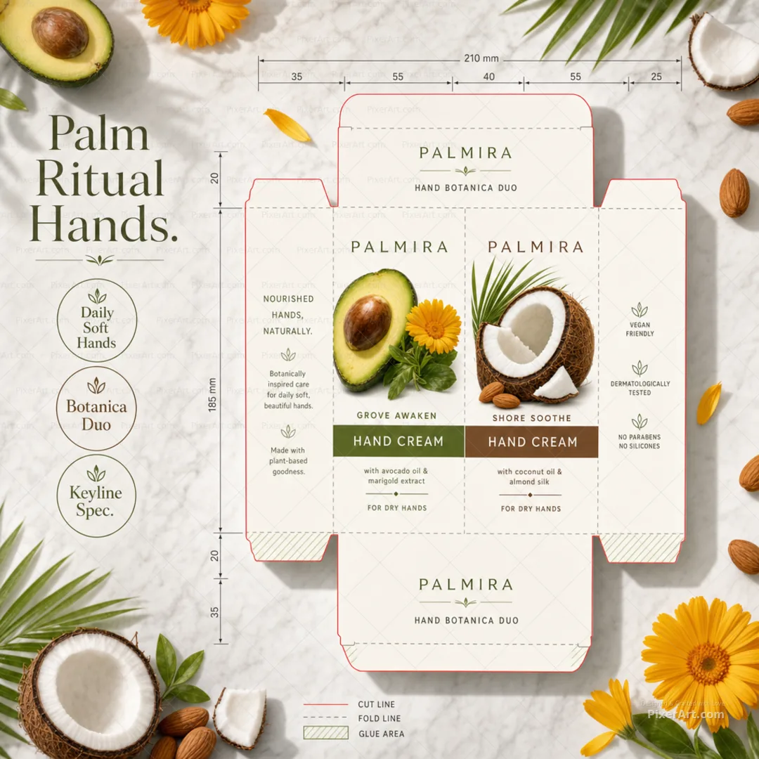 Palmira Hand Botanica Duo