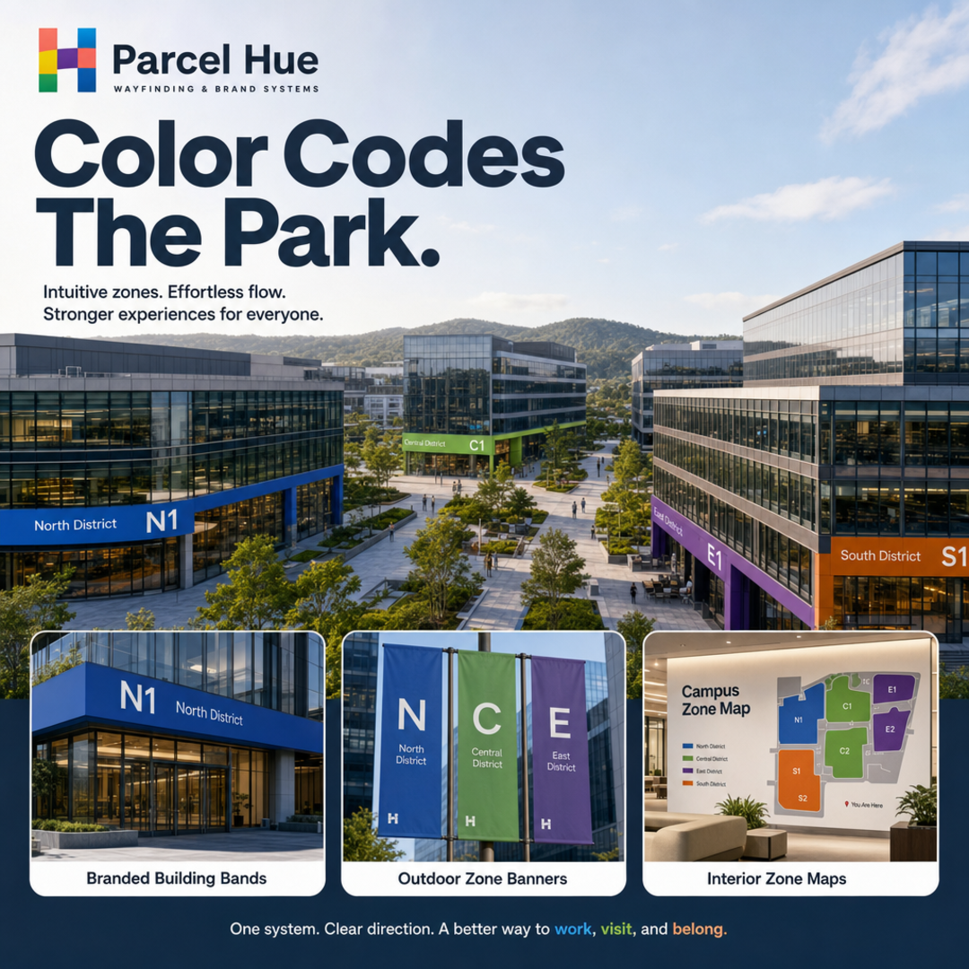 Parcel Hue Tech Park Zone Colorway Plan